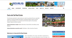 Desktop Screenshot of costadelsolrealestate.org